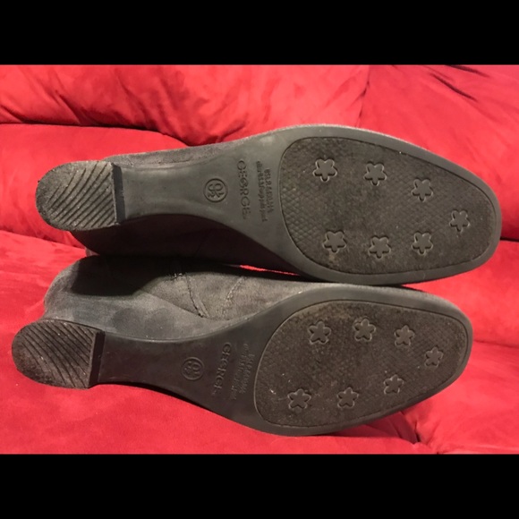 George Gray Wedge Boots Size 9 1/2 - Picture 4 of 5